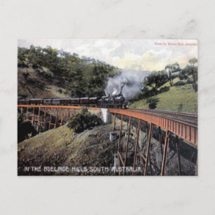 Cartão Postal Cartão-postal antigo - Colinas Adelaide, Austrál