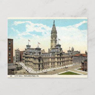 Cartão Postal Cartão-postal antigo da Câmara Municipal de Fila