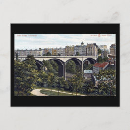 Cartão Postal Cartão-postal antigo, Edimburgo, Ponte Dean