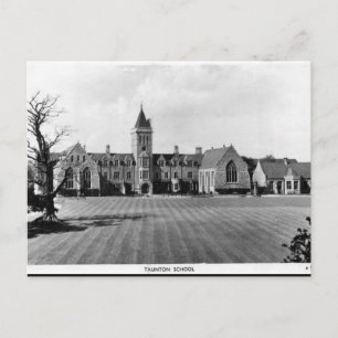 Cartão Postal Cartão-postal antigo - Escola Taunton, Somerset