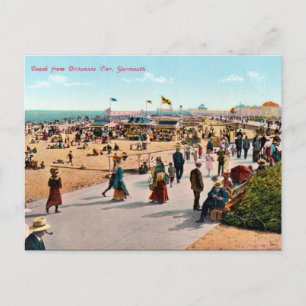 Cartão Postal Cartão-postal antigo - Excelente Yarmouth, Norfol