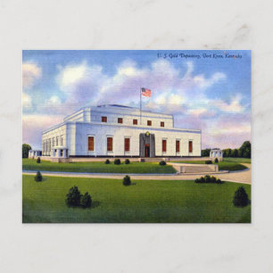 Cartão Postal Cartão-postal antigo - Fort Knox, Kentucky, EUA