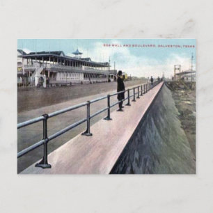 Cartão Postal Cartão-postal antigo - Galveston, Texas
