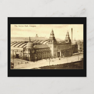 Cartão Postal Cartão-postal antigo, Glasgow, Kelvin Hall