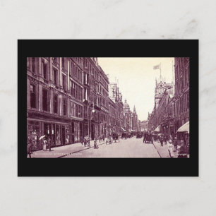 Cartão Postal Cartão-postal antigo, Glasgow, Rua Buchanan