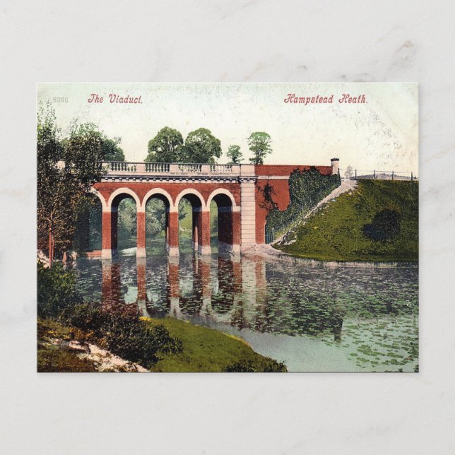 Cartão Postal Cartão-postal antigo - Hampstead Heath, Londres (Frente)