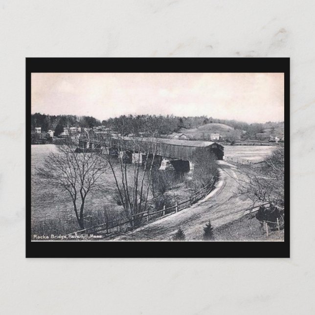 Cartão Postal Cartão-postal antigo - Haverhill, Massachusetts, E (Frente)