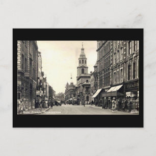 Cartão Postal Cartão-postal antigo - High Street, Worcester