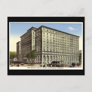 Cartão Postal Cartão-postal antigo, Hotel Royal Monte, Montreal