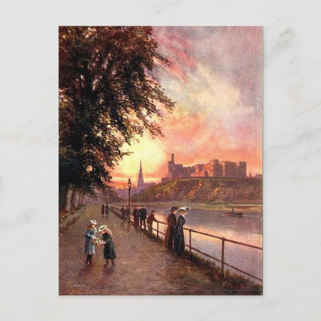 Cartão Postal Cartão-postal antigo - Inverness, Escócia (Frente)