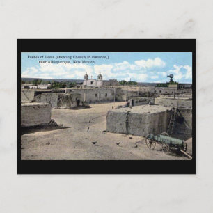 Cartão Postal Cartão-postal antigo - Isleta, Novo México, EUA