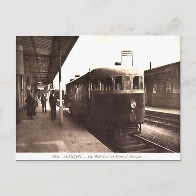 Cartão Postal Cartão-postal antigo - La Micheline (Frente)