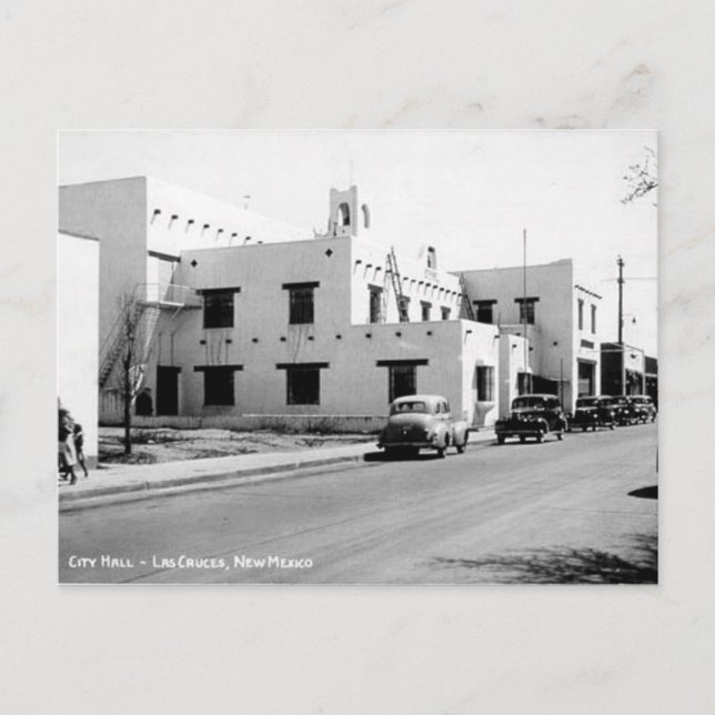 Cartão Postal Cartão-postal antigo - Las Cruces, Novo México, EU (Frente)