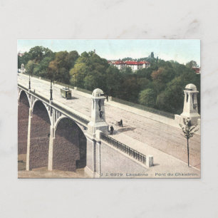 Cartão Postal Cartão-postal antigo - Lausanne, Suiça
