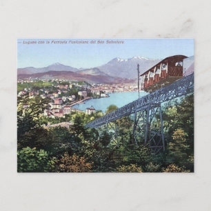 Cartão Postal Cartão-postal antigo - Lugano, Suiça