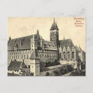 Cartão Postal Cartão-postal antigo - Malbork/Marienburg, Polôn
