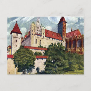 Cartão Postal Cartão-postal antigo - Malbork/Marienburg, Polôn