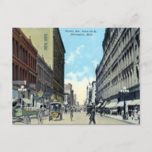 Cartão Postal Cartão-postal antigo - Minneapolis, Minnesota, EUA
