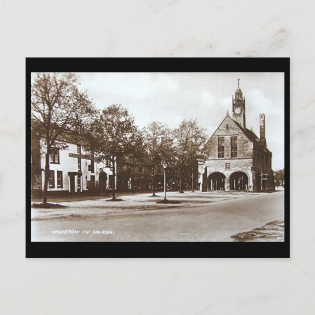 Cartão Postal Cartão-postal antigo - Moreton-in-Marsh, Glouceste (Frente)