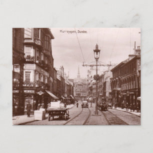 Cartão Postal Cartão-postal antigo - Murraygate, Dundee
