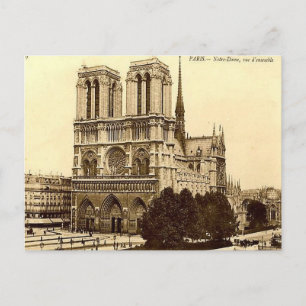 Cartão Postal Cartão-postal antigo - Notre Dame, Paris