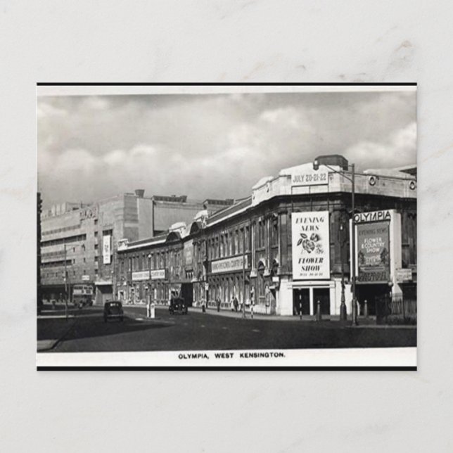 Cartão Postal Cartão-postal antigo - Olympia, Londres (Frente)
