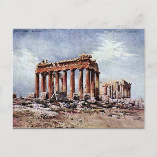 Cartão Postal Cartão-postal antigo - Parthênon, Atenas