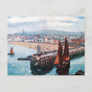 Cartão Postal Cartão-postal antigo - Pele, Ilha de Man