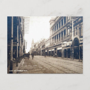 Cartão Postal Cartão-postal antigo - Perth, Austrália Ocidental