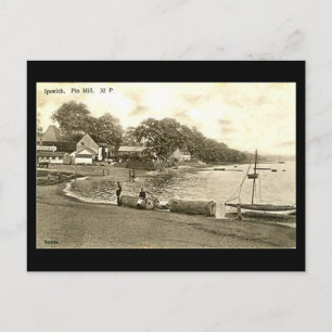 Cartão Postal Cartão-postal antigo - Pin Mill, Ipswich, Suffolk