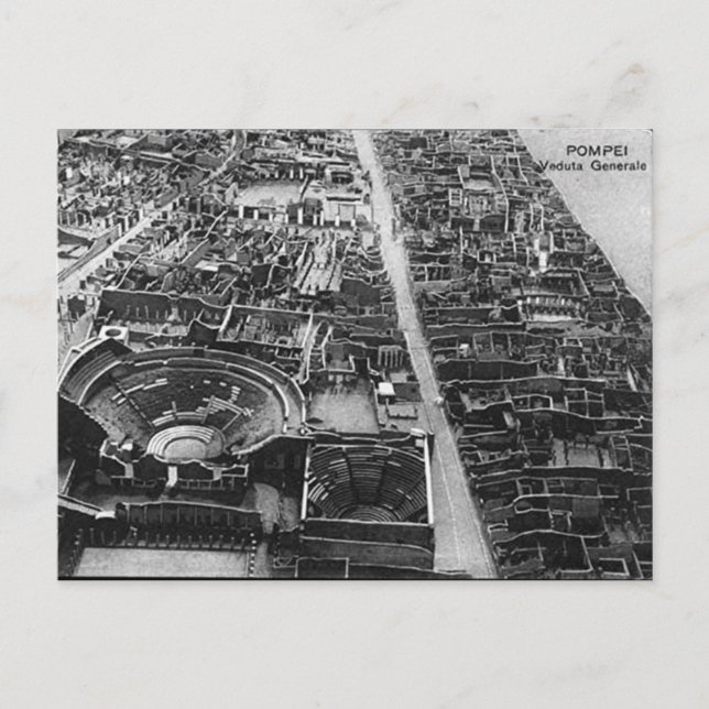 Cartão Postal Cartão-postal antigo - Pompei (Frente)