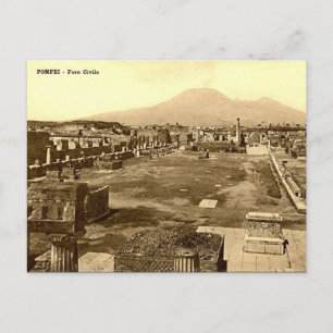 Cartão Postal Cartão-Postal Antigo - Pompei, O Fórum
