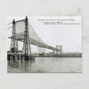 Cartão Postal Cartão-postal antigo - Ponte do Transportador Wid