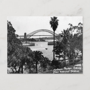 Cartão Postal Cartão-postal antigo - Ponte Harbour, Sydney, NSW