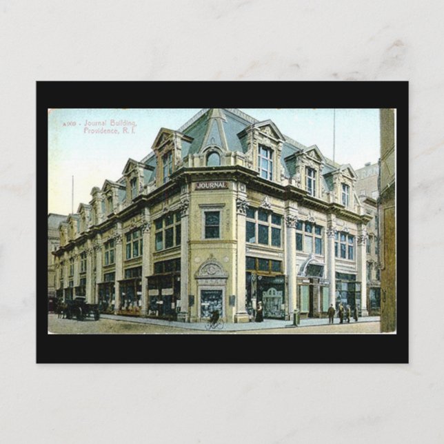 Cartão Postal Cartão-postal antigo - Providence RI (Frente)