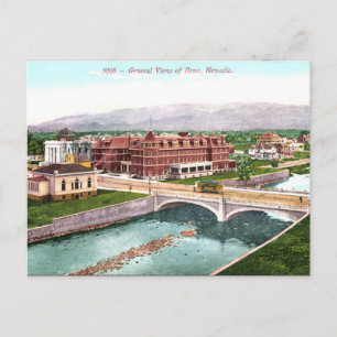 Cartão Postal Cartão-postal antigo - Reno, Nevada, EUA