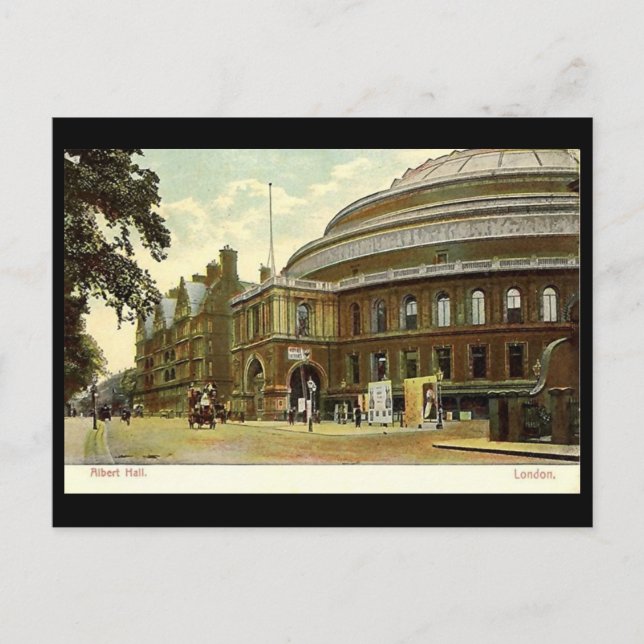 Cartão Postal Cartão-postal antigo - Royal Albert Hall, Londres (Frente)