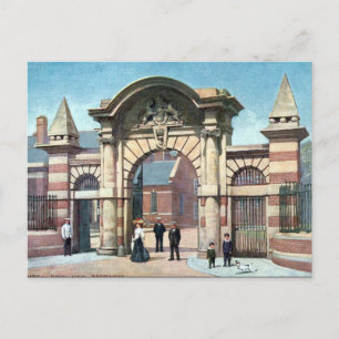 Cartão Postal Cartão-postal antigo - Royal Naval Barracks, Ports
