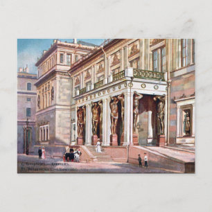 Cartão Postal Cartão-postal antigo - Ruas Petersburgo, Rússia