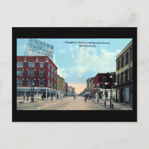 Cartão Postal Cartão-postal antigo - Savannah, Geórgia