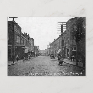 Cartão Postal Cartão-postal antigo - South Boston, Virginia, EU