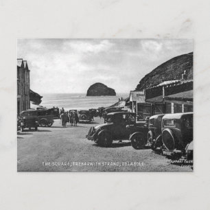 Cartão Postal Cartão-postal antigo - Strand Trebarwith, Cornwal