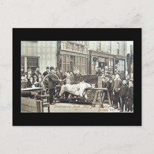 Cartão Postal Cartão-postal antigo, Stratford-on-Avon Mop 1897
