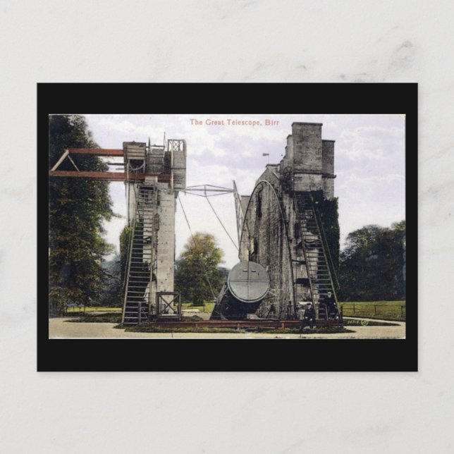 Cartão Postal Cartão-postal antigo - Telescópio, Birr, Co Offals (Frente)