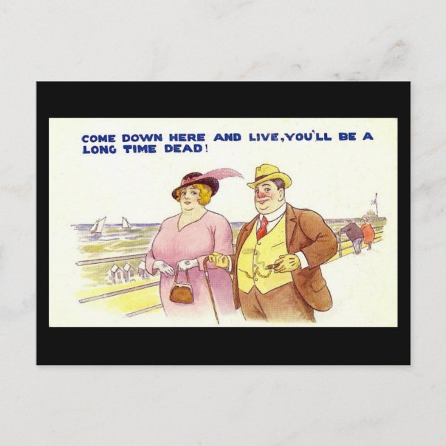 Cartão Postal Cartão-postal antigo - Um Morto de longa data (Frente)