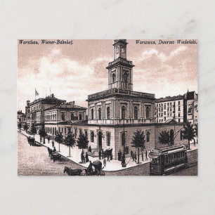 Cartão Postal Cartão-postal antigo - Varsóvia, Polônia