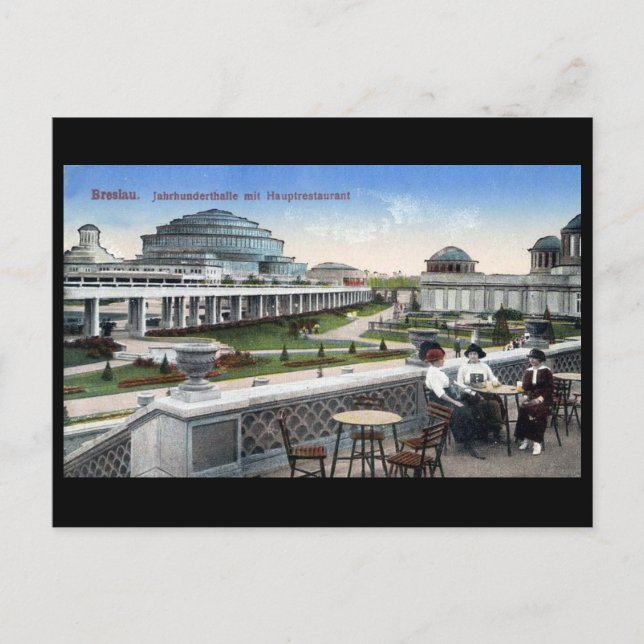 Cartão Postal Cartão-postal antigo - Wroclaw (Breslau), Polônia (Frente)