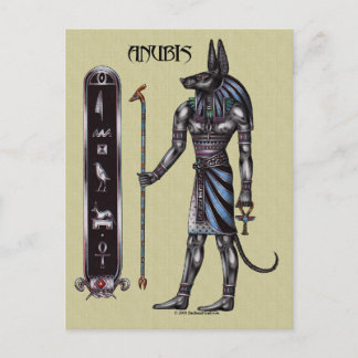 Cartão Postal Cartão-postal Anubis