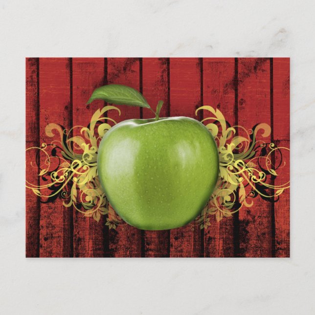 Cartão Postal Cartão-postal Apple (Frente)