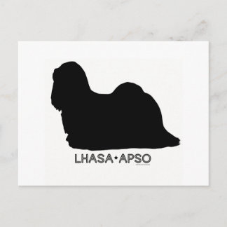Cartão Postal Cartão-postal Apso Lhasa